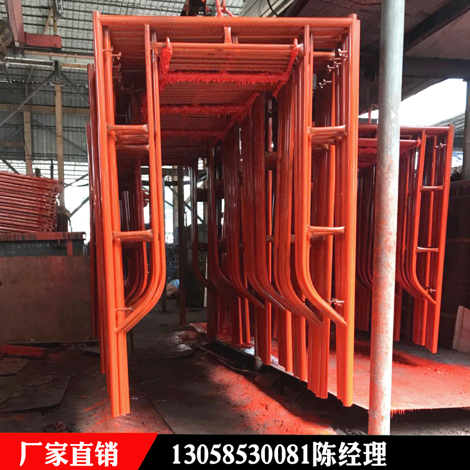 荣优广州厂家直销建筑配件 工地装修快速移动脚手架 门型脚手架