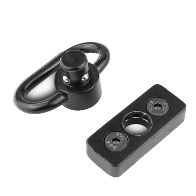 战术QD快拆背带扣 户外背带绳扣环 带底座