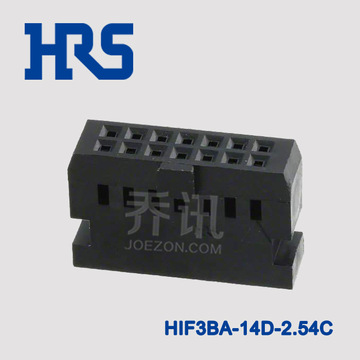 HIF3BA-14D-2.54C 日本HRS廣瀨連接器HRS工業插頭HIF3BA系列膠殼
