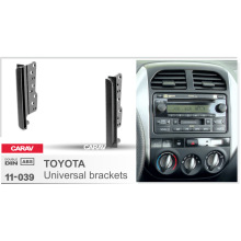 适用于 丰田通用侧面支架汽车音响导航DVD通用改装面框面板CD支架