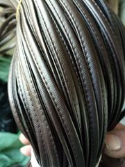 皮革壓條車線皮繩服裝革皮條縫紉車線皮繩條