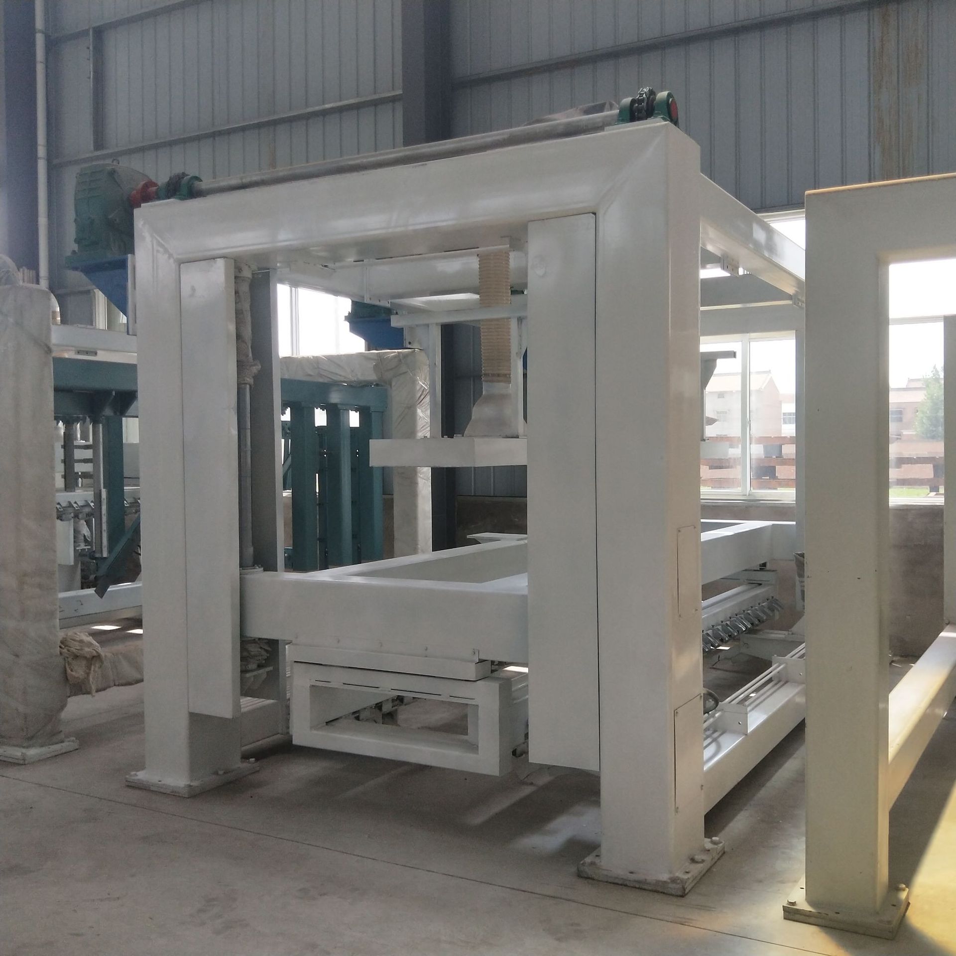 慧诚蒸养加气块设备 加气混凝土砌块砖机 水泥发泡砖机生产线