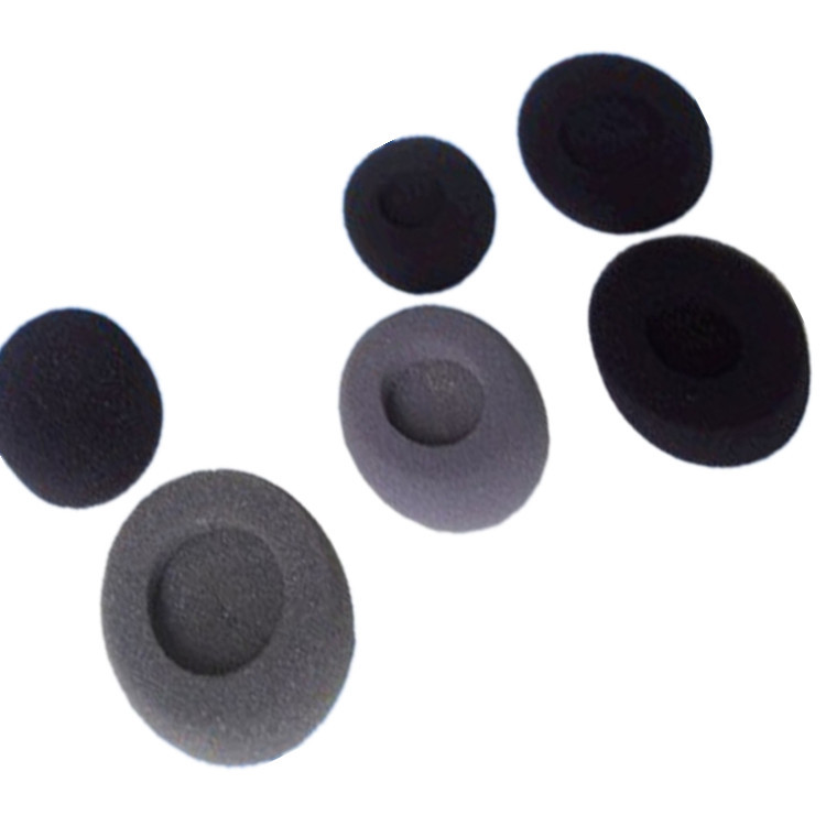 进口海绵套黑色海绵咪套 防尘海绵咪套 航空耳机加厚海绵咪套