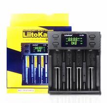 LiitoKala Lii-S1 lii-S2 lii-S4 电池充电器 显示电量 正反充电