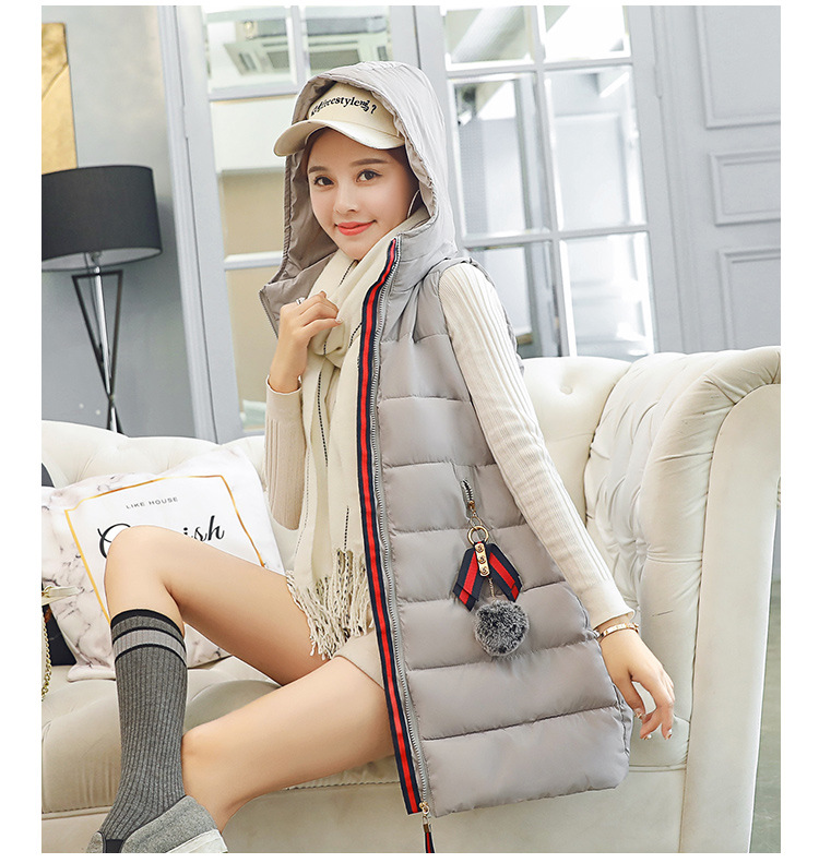 Gilet femme en Mélange de coton - Ref 3316385 Image 20