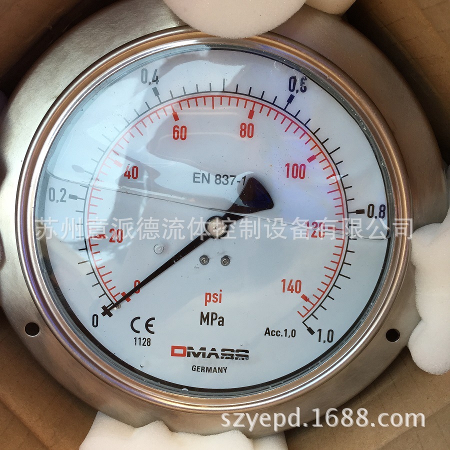 DMASS德玛仕压力表，MBB16，160表园