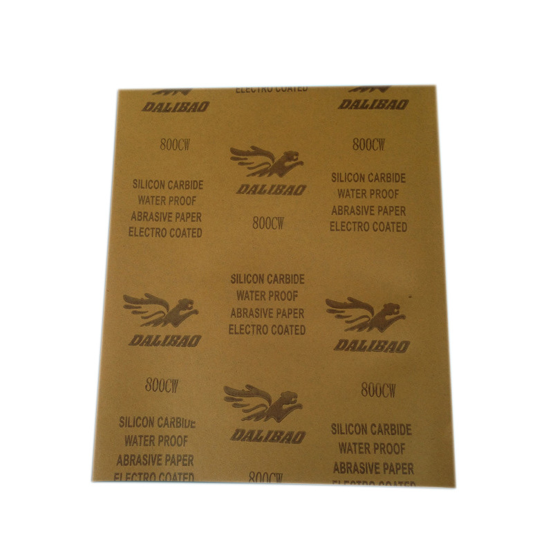 厂家飞豹牌水砂纸 批发防水静电抛光打磨砂纸 五金磨具