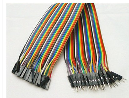 15CM 公对母 40P彩色杜邦线 40根一排