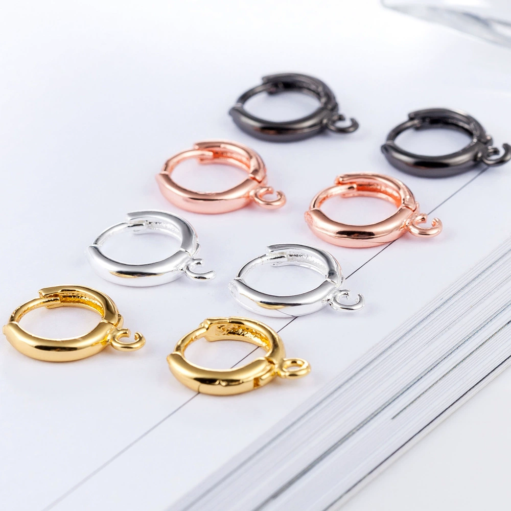 Earrings, accessory handmade, golden accessories, DIY, pink gold