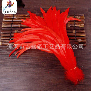 �uë��ɫ��ëDIY��� ��ɫ���uβ 30-35cmÓɫ�uβ��ë���l