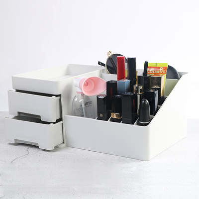 Manufactor Direct selling desktop Drawer Cosmetics storage box Plastic Dressing Accommodation home storage box