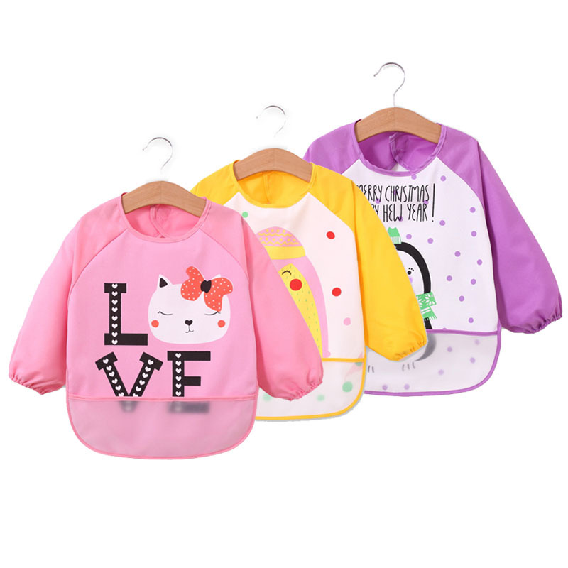 children Burqa Autumn and winter new pattern waterproof Newborn baby baby Having dinner Rice pocket Saliva towel Bib Manufactor Direct selling