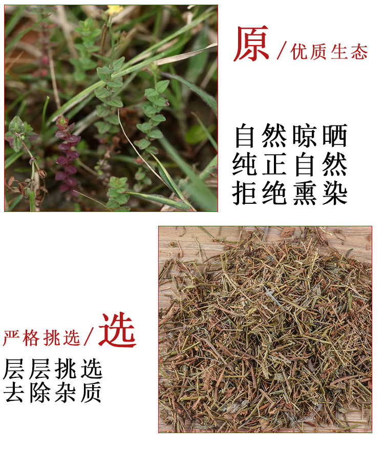 Tian Ji Huang (Hypericum japonicum) — Dried Food Herb, Pure Whole Herb 500g key features