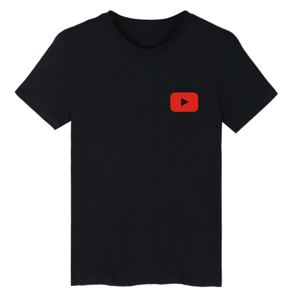 T-shirt col rond en coton Youtube - Ref 3423566 Image 40