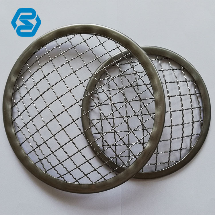 厂家定做消防管道过滤网304不锈钢轧花消防管道用包边过滤网
