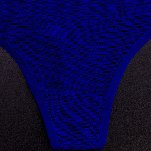 Women's underwear sexy and fun transparent mesh sports printed letters low-waist seamless women's briefs thong