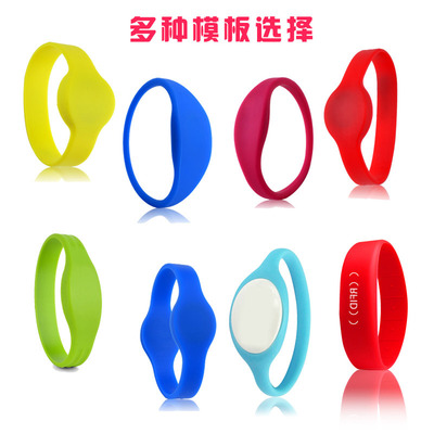 Factory Outlet rfid Silicone wristband card idicm1 watch entrance guard card Natatorium Bodybuilding Wrist strap nfc Bracelet