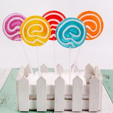 创意30克水晶波板糖棒棒糖透明糖果硬糖儿童零食小食品批发