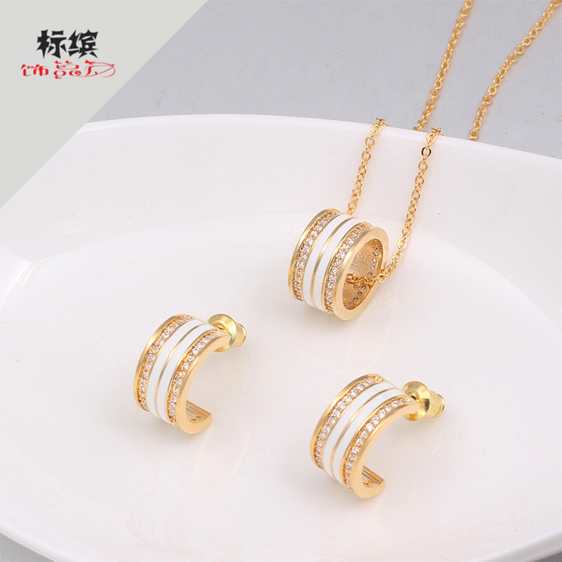 enamel with zircon