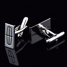 英博 车标袖扣十字造型袖钉男士法式衬衫纽扣877cufflinks/150974