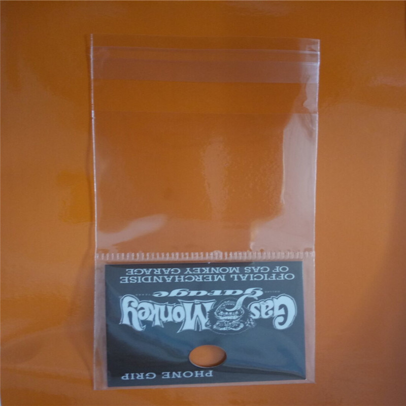 福建莆田印花色pp袋子带封口的带纸卡头opp袋子透明玩具包装袋