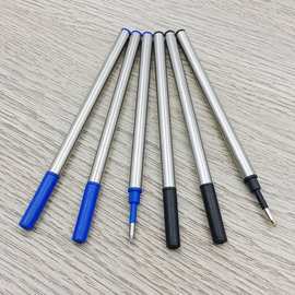 金属签字笔芯宝珠笔芯定制 直插式中性水笔芯金属笔专用替换芯