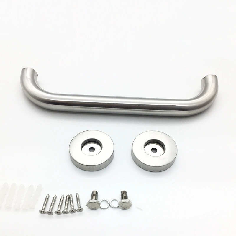 Поставщики direct продаж Thickened stainless steel handrail для пожарной двери, канал дверной ручки рукав, поручень для ванны, барьер без рук
