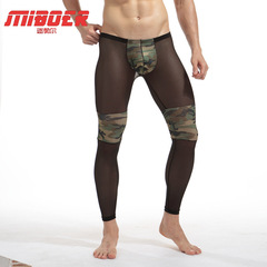 Wholesale new sexy body shaping pants manufacturers dropshipping soft, fashionable and comfortable/camouflage black men's casual pants 438
