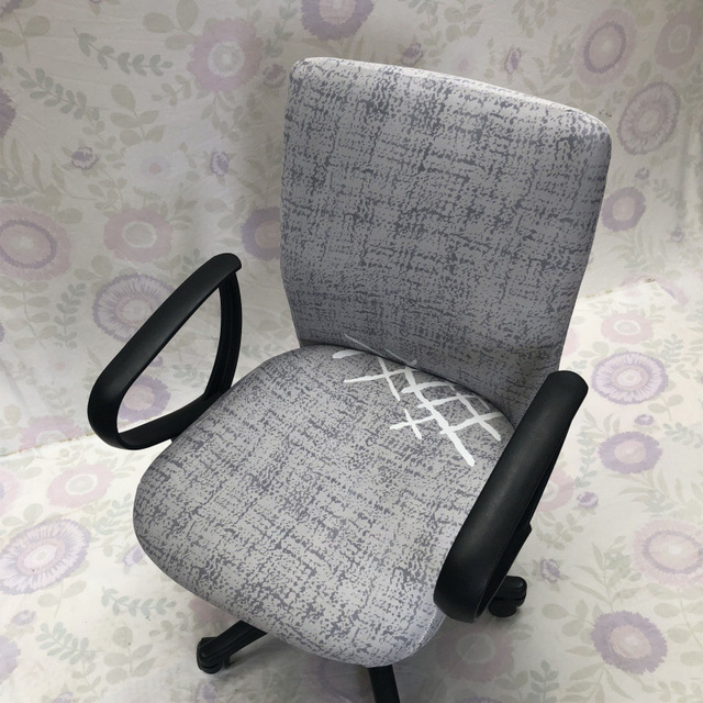 Ghế văn phòng máy tính ghế sếp bìa armrest nắp chỗ ngồi bao gồm các tấm phủ vải quay bộ phân căng cafe Xiêm Khăn trải bàn / khăn trải bàn