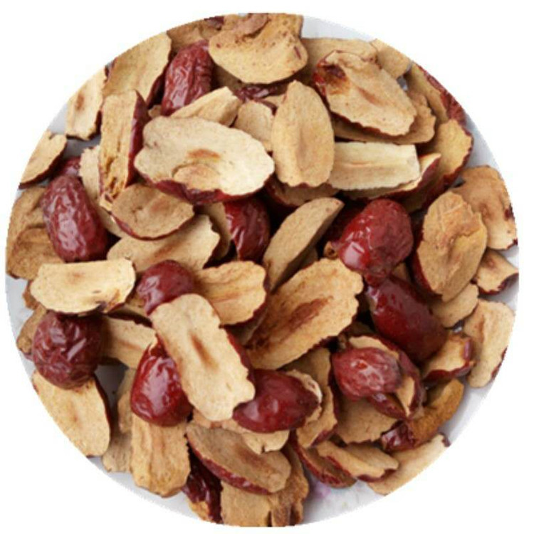 批發無核紅棗圈棗幹棗片 新疆酥脆灰棗圈灰棗散裝袋裝若羌紅棗片