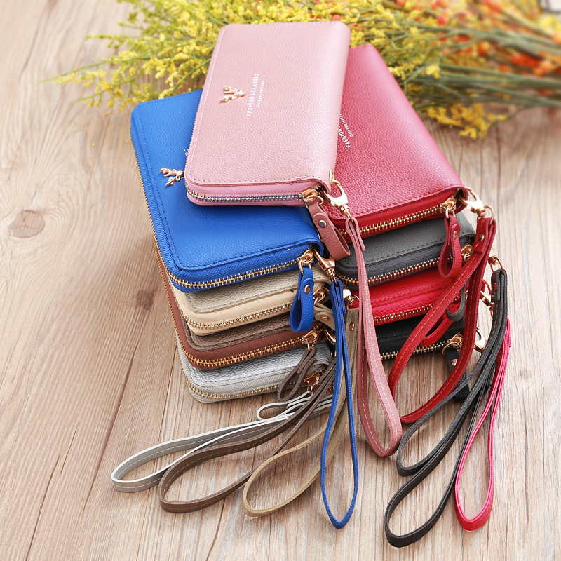 Fashion Deer Head Long Multifunctional Embroidered Portable Wallet Wholesale display picture 14