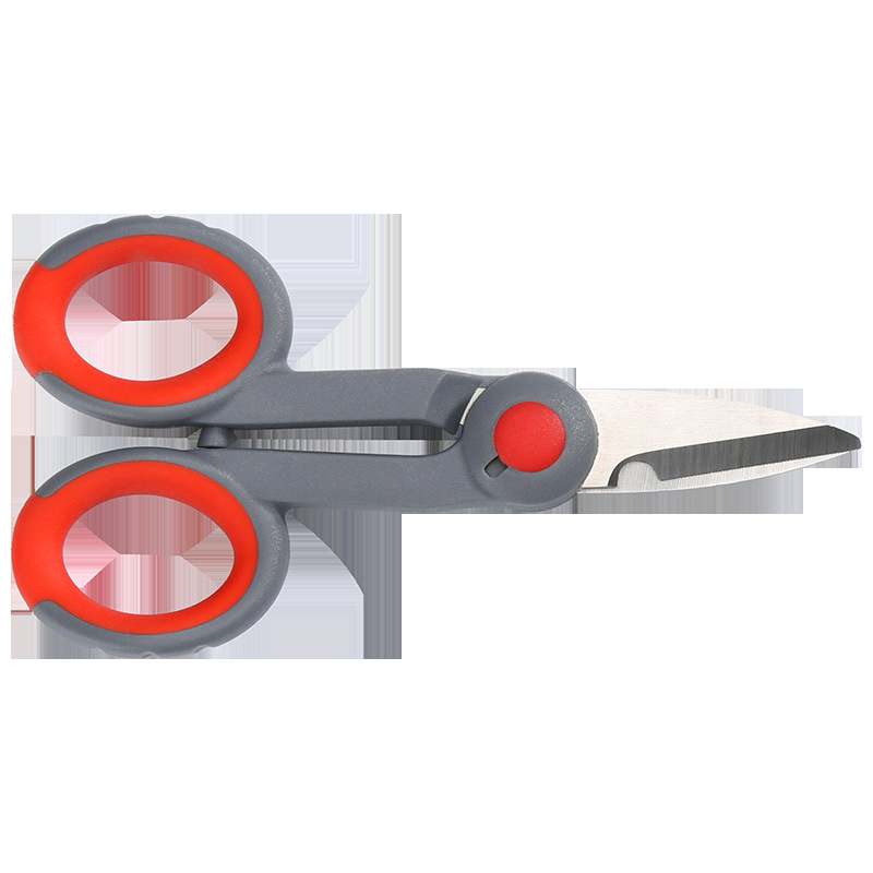 現(xiàn)代釣具加厚釣魚(yú)剪刀不銹鋼多功能鋸齒魚(yú)線大力馬鉛皮魚(yú)線專用剪