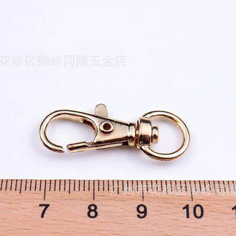 Завод прямой цинковый сплав рыбий рот пряжка металлическая маленькая рыба рот Пряжка металлический слинг маленький крючок маленький металлический крючок