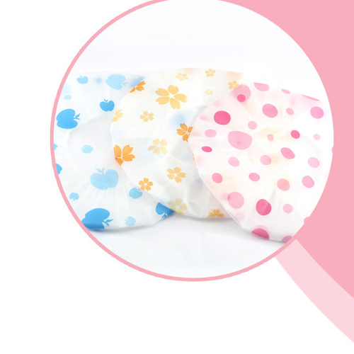 Fresh shower cap, waterproof adult women's shower headgear, kitchen supplies, cooking oil fume-proof hat, shower cap
