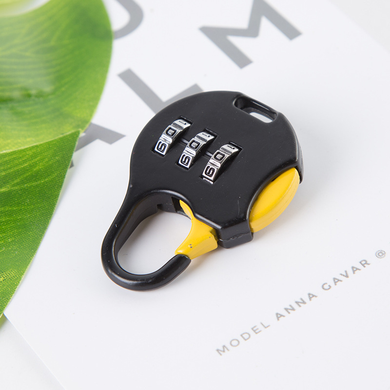 Steel wire rope combination lock padlock luggage bicycle combination lock spherical combination lock cartoon combination padlock pic 28