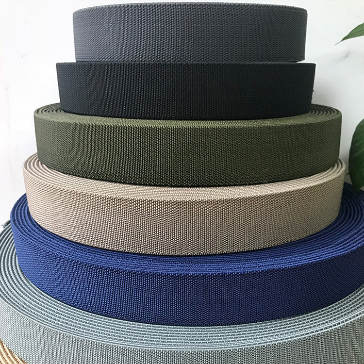 松紧带弹力织带橡筋带丙纶材质加厚腰带专用38mm织带 现货批发