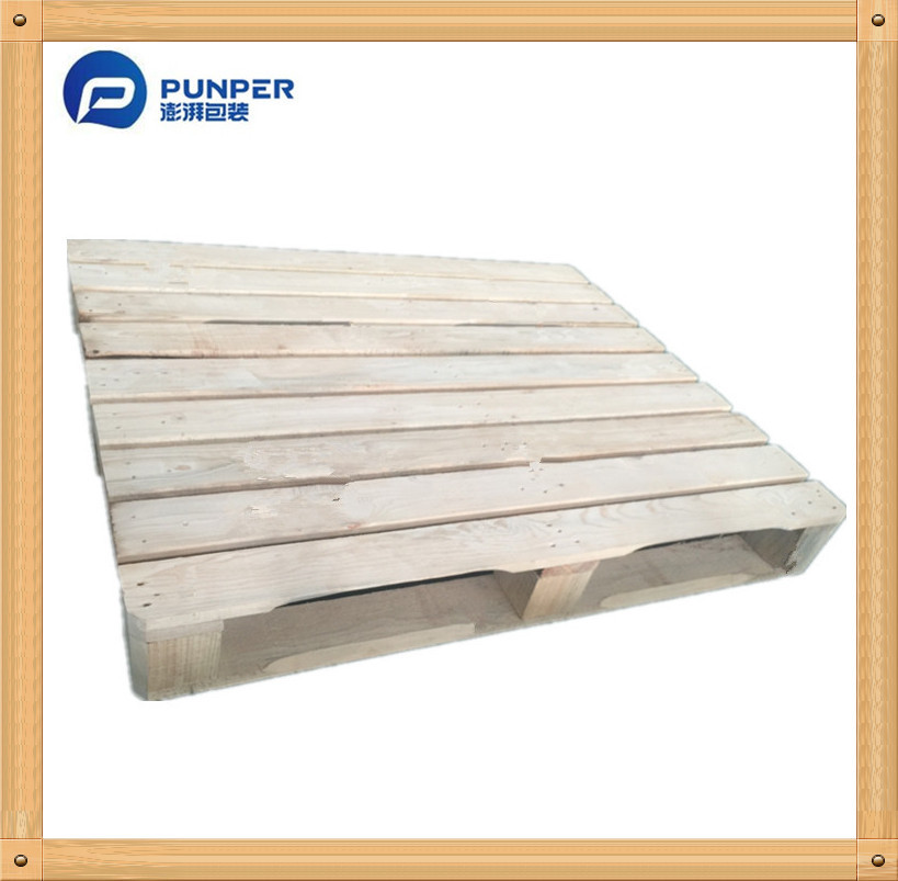 定做熏蒸实木托盘澎湃定制IPPC四面进叉木质卡板无锡托盘厂家