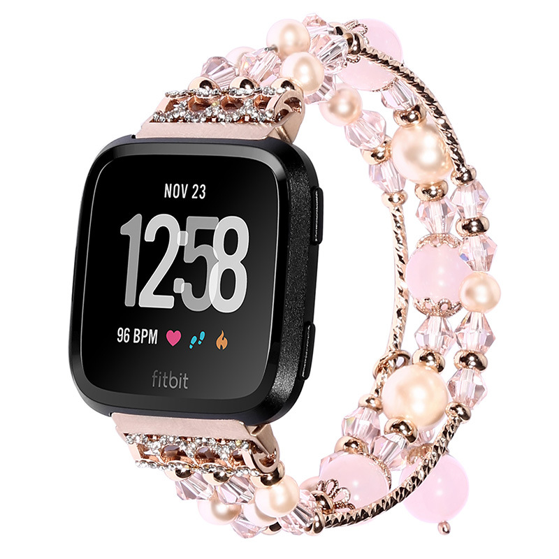 apply Fitbit Versa intelligence watch Watch strap new pattern Jewellery agate manual A wrist Watch strap factory Direct selling