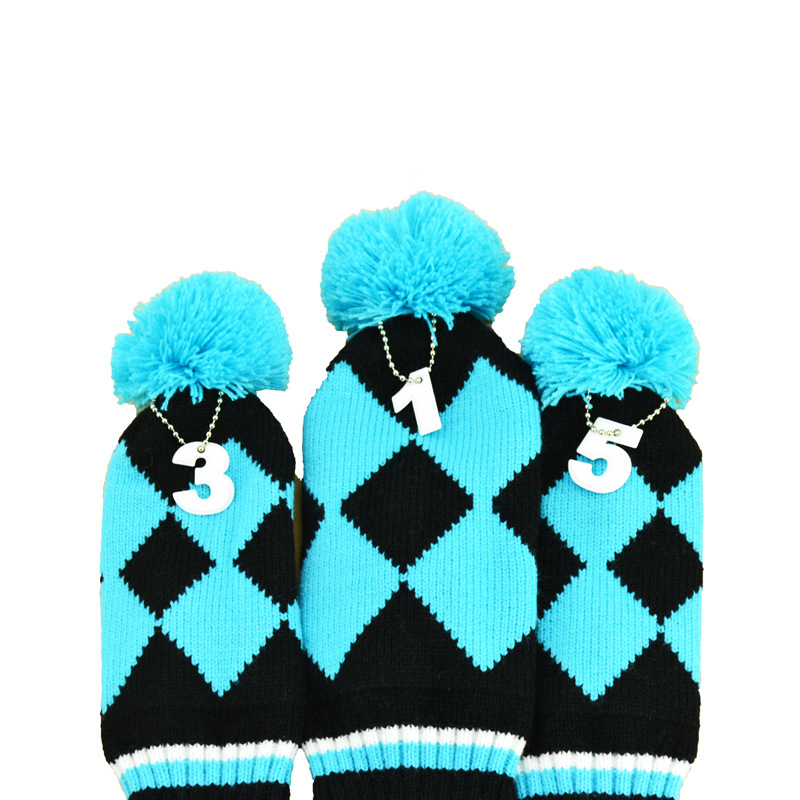 针织帽套 1#3#5# 蓝黑 (4)