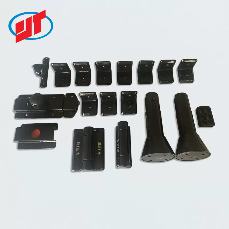 厂家供应 铝合金制卫浴五金套件卫浴室用五金套件 氧化银表面处理