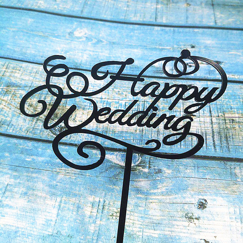 Valentine's Day Letter Arylic Wedding Cake Decorating Supplies display picture 4