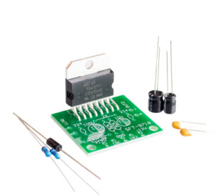 TDA7297���Ű�ɢ�� ֱ��12V ����2.0�p��15W+15W ���DIY�׼�