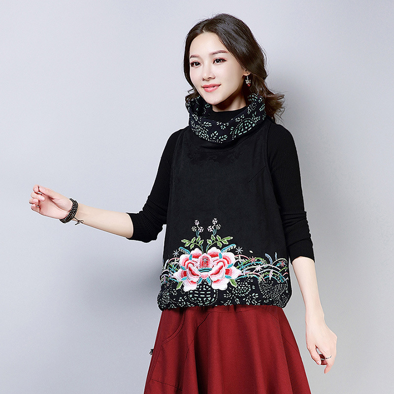 Gilet femme en Coton et lin - Ref 3317699 Image 3