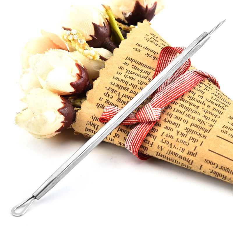 厂家直销 阳江不锈钢痘痘粉刺针 暗疮针 挑痘针 美容黑头祛痘针|ru