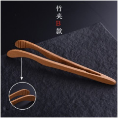 Tea clip tweezers bamboo tea clip bamboo tea clip tea ceremony accessories set solid wood tea cup clip tea sea clip