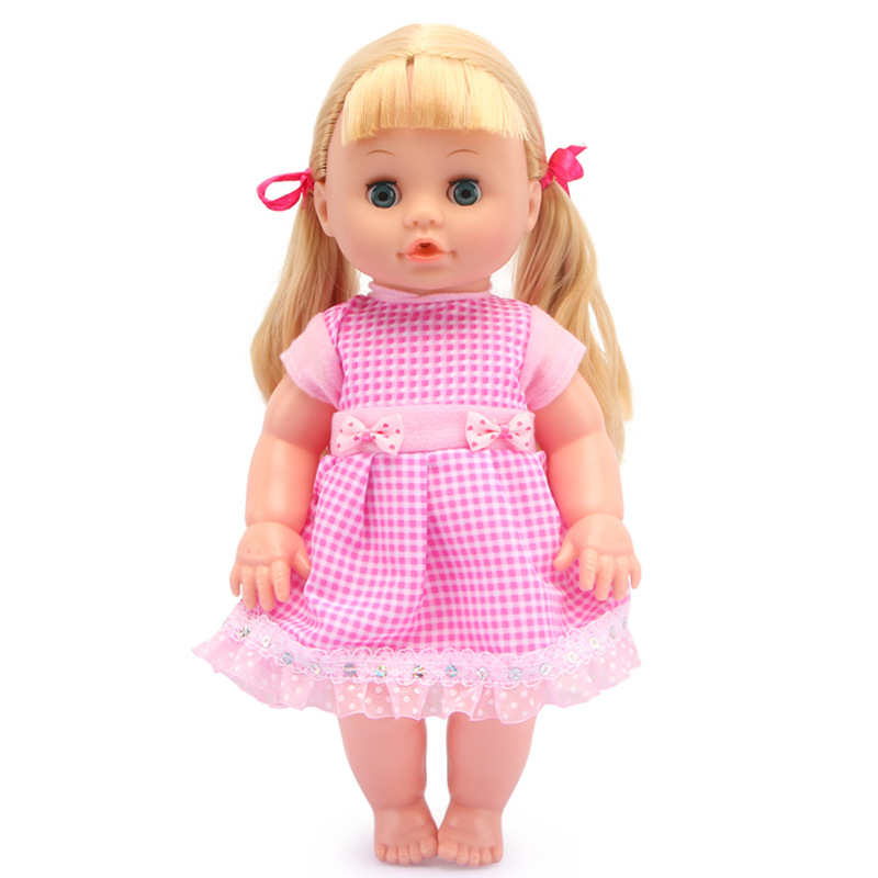 Fabricantes al por mayor muñecas de simulación de muñecas beben agua orina orina 128 tipos de pronunciación juguetes para hombres y niñas