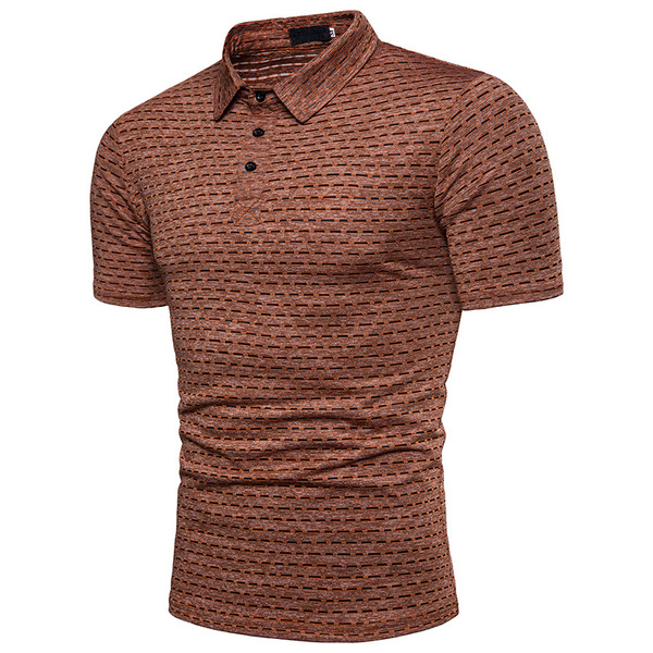 Men’s PolO shirt African chieftain design Ion jacquard fashion 