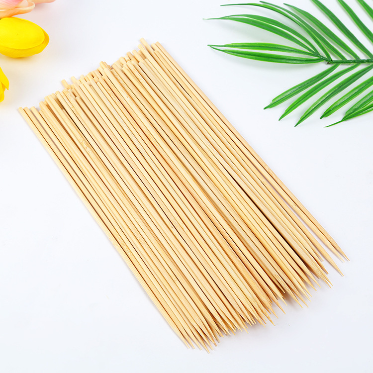 厂家批发一次性烧烤签3.5MM竹签羊肉串麻辣烫烤肠串串香鱿鱼签|ru