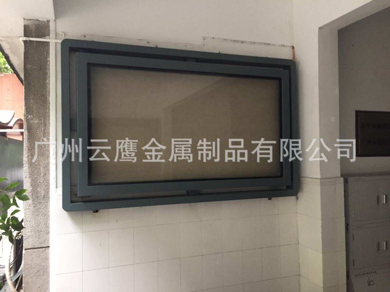 厂家专业定做挂墙宣传栏 小区校园文化  户外烤漆宣传栏