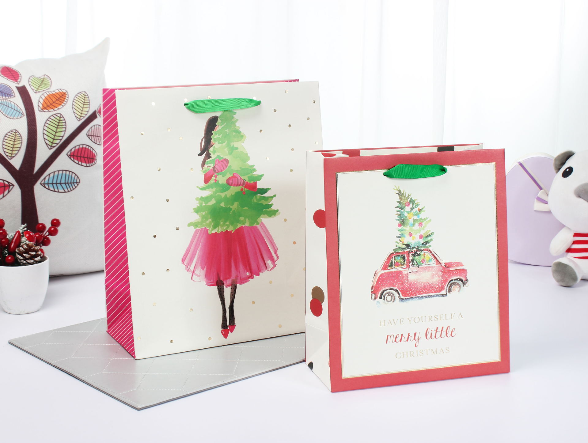 手提袋 纸袋 服装包装袋  手提袋定制